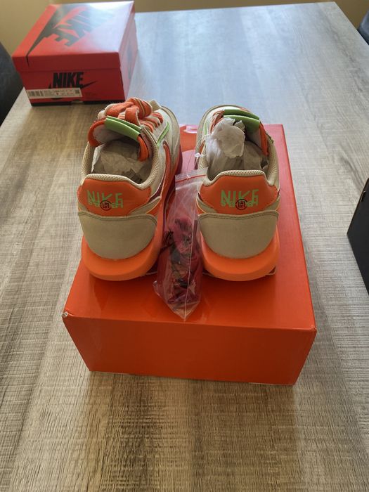 Nike LD Waffe x sacai x Clot Net orange