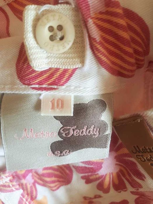 Metro Teddy // Calções estampados menina 10 anos ótimo estado
