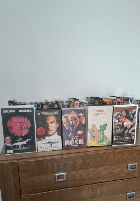 Kasety VHS, gratki dla kolekcjonera