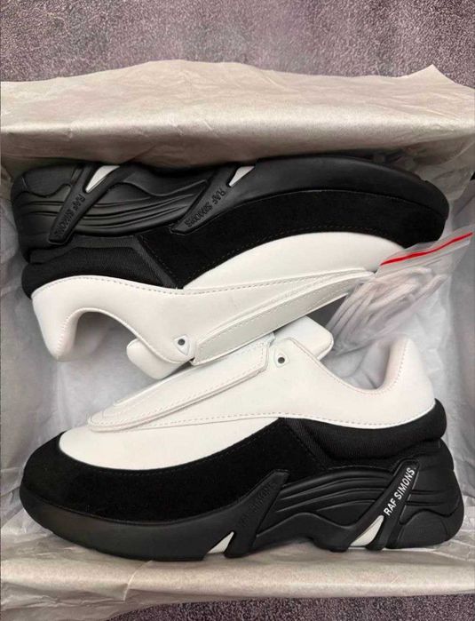 Кросівки Adidas x Raf Simons Antei Black\White кросівки swag opium