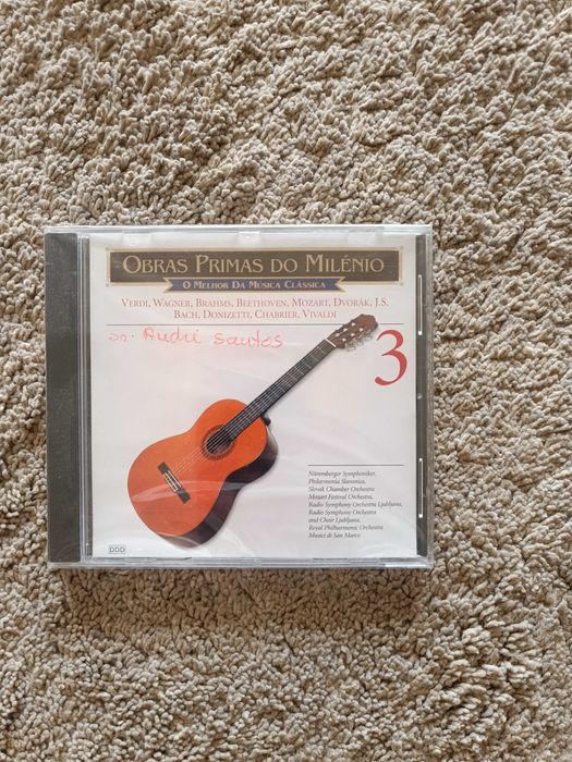 CDs Música "Obras Primas do Milénio - O Melhor da Música Clássica"