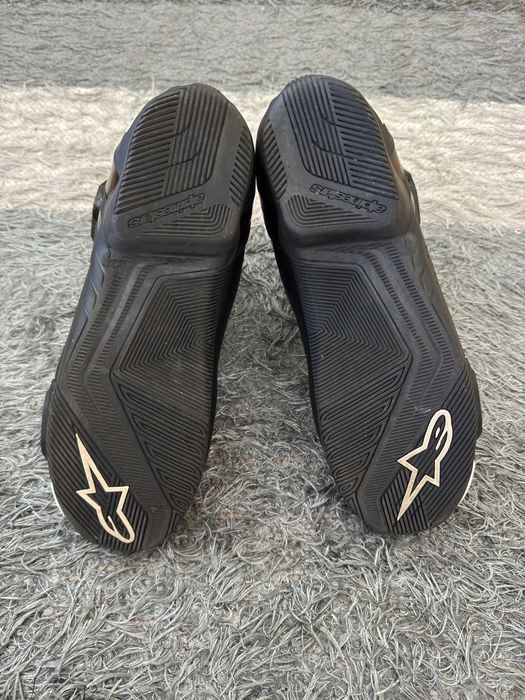 Botas Alpinestars SP-2 Preto/Branco/Vermelho Fluo