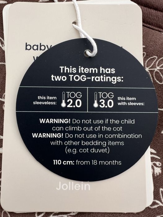 Мішок дитячий для сну Jollein, теплий. Розміри:90, 110 см.