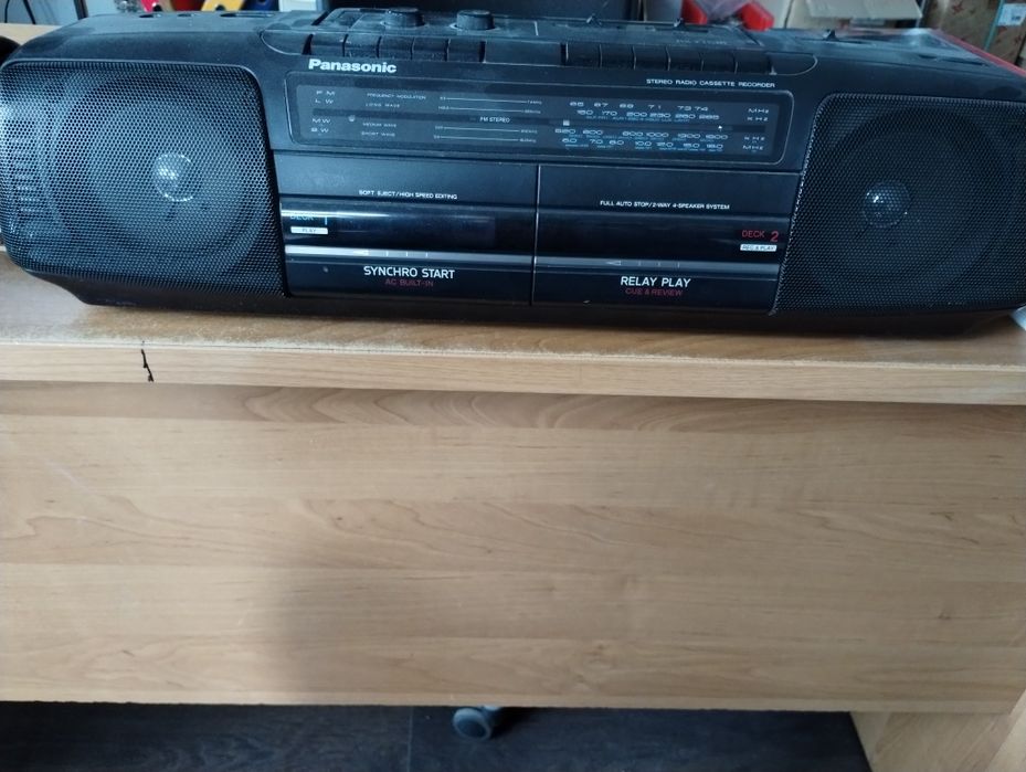 0Radiomagnetofon stereo PANASONIC