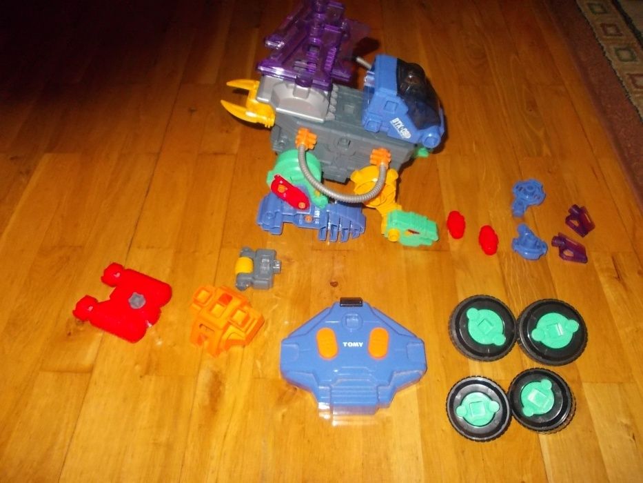 Robot TOMY zdalnie sterowany dzieci od lat 4, RC block tronics