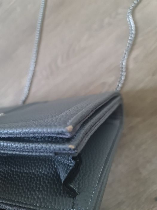 Torebka Akexandra K 1.2 ASH wegańska skóra zara popielata srebrny łańc