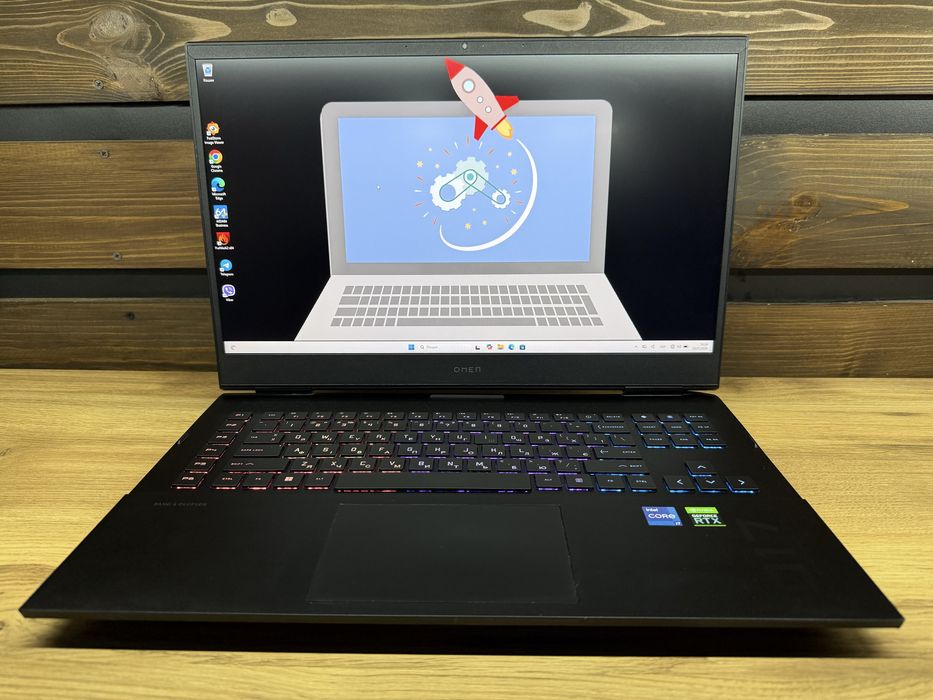 HP Omen 17 RTX 3060 17,3” IPS 144Hz i7-12700H/16GB DDR5/1TB M2/25%