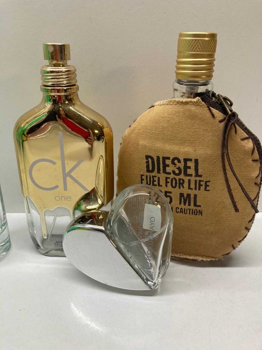 4 Frascos de Perfume Vazios