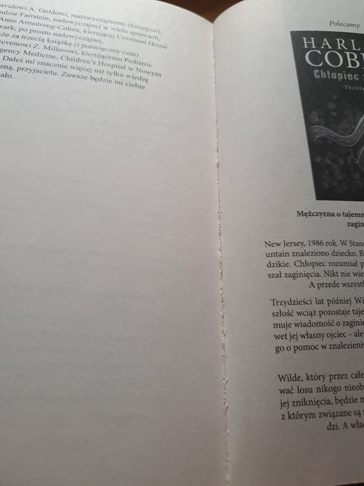 "Niewinny" Harlan Coben