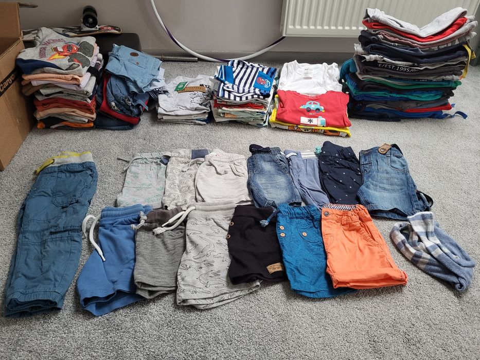 Paka ubrań dla chłopca r98 firmówki