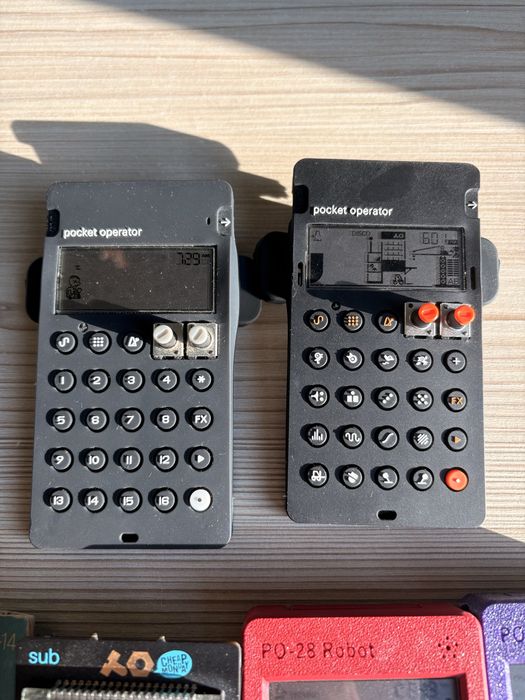 Conjunto 5 Pocket Operators