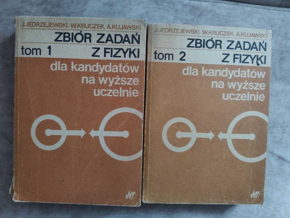Zbiór zadań z fizyki dla kandydatów na wyższe uczelnie tom 1 i 2