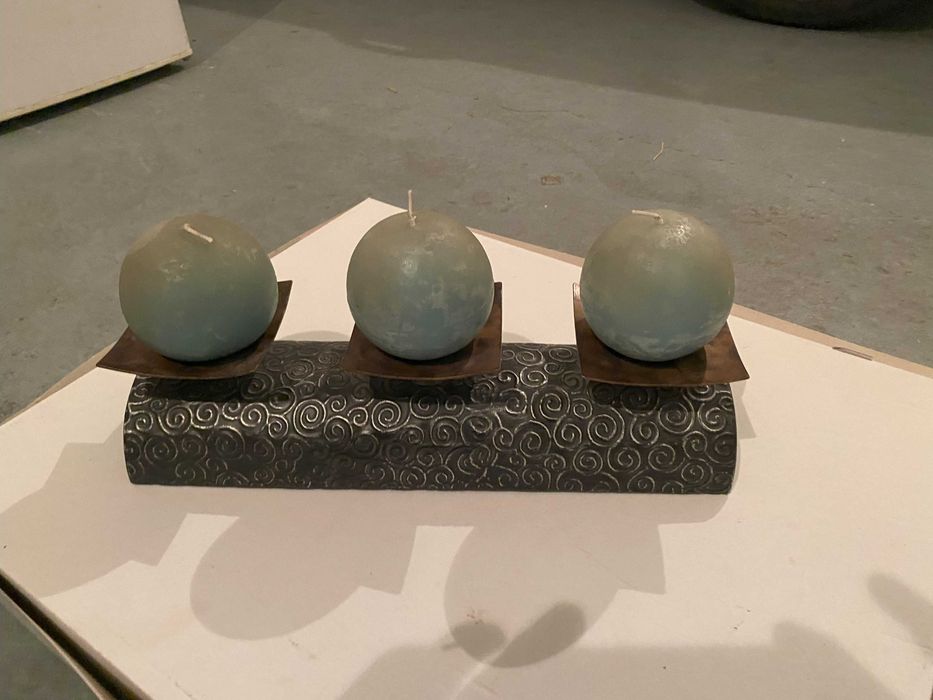 Peças decorativas em vidro/porcelana