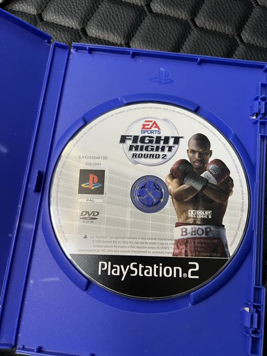 диск play station 2/PS 2/ диск в хорошому стані/wrc 2/fight night