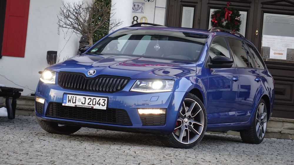 Skoda Octavia LansCAR Model 2014 2.0TDI 184KM VRS Sport Skóra BiXenon NavGPS LED PDC