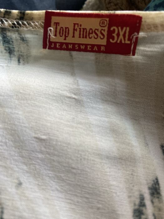 Blusa de manga curta, senhora,tamanho 3XL, muito fresca