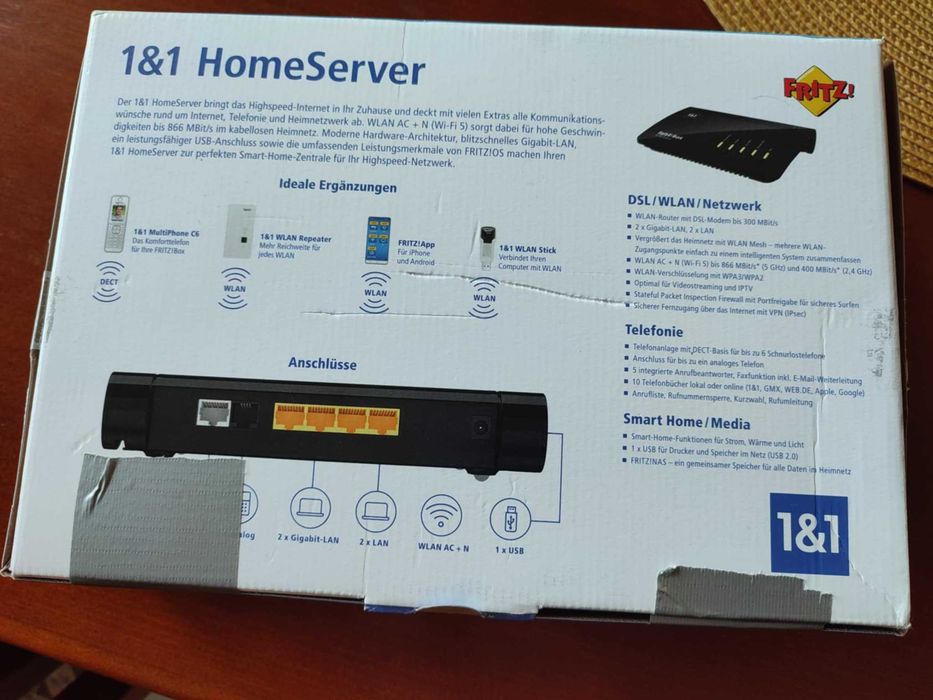 1&1 HomeServer Fritz!