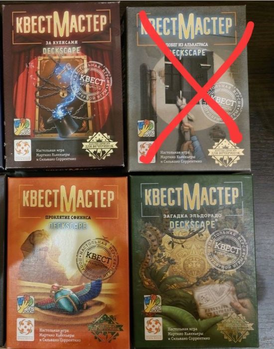 Настольная игра квестмастер