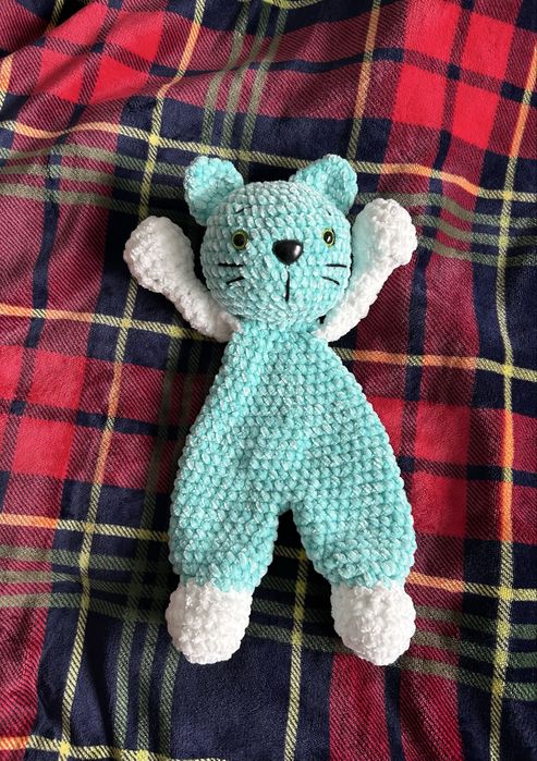 Naninha manta de apego feita a mão amigurumi doll handmade snuggle