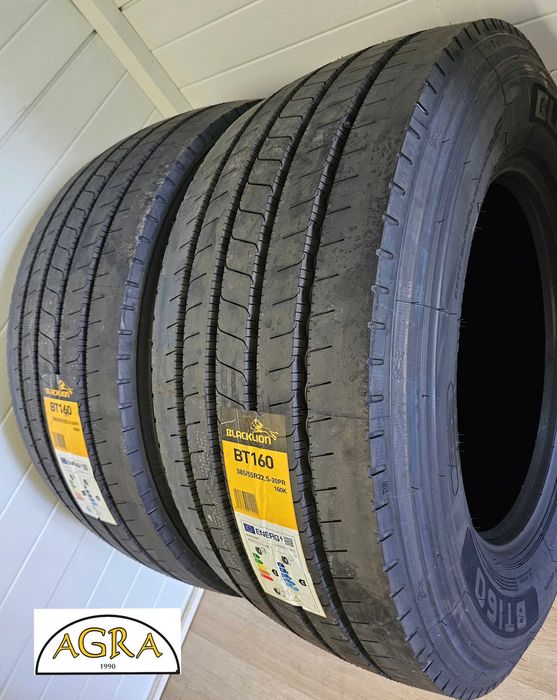 385/55R22.5 BLACK LION (1270) opona NOWA przód BLACKLION prowadzą