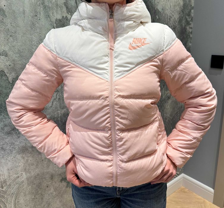 Nike dwustronna kurtka damska różowa