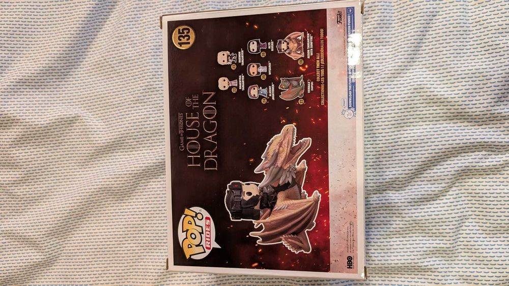 Aegon Targaryen with Sunfyre 135 Pop