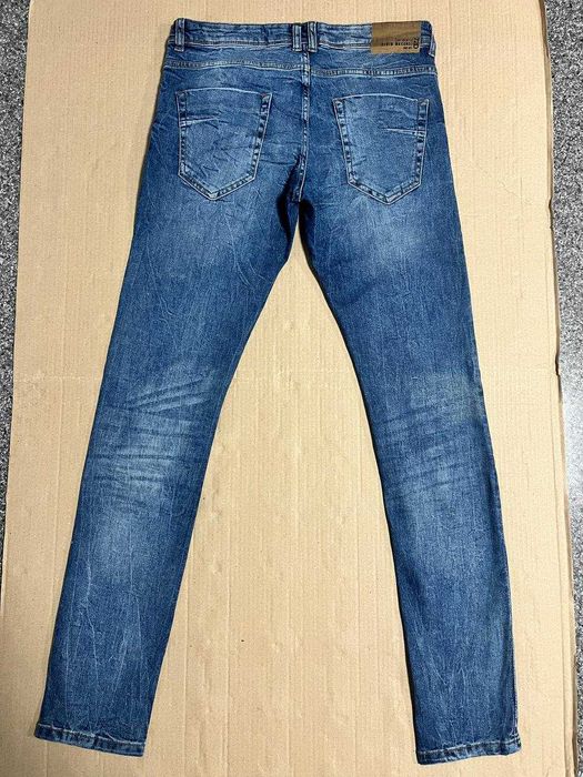 Męskie dżinsy OVS 72D Slim Fit W33, niebieskie