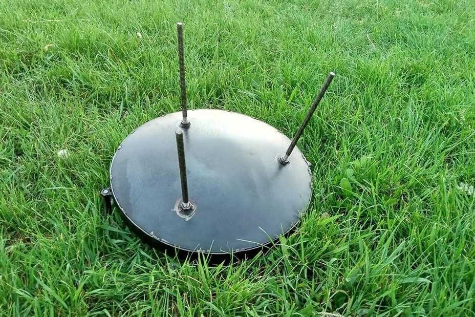 ‼️ Сковорода з диска борони с бортом, садж, сковорідка, пательня ‼️