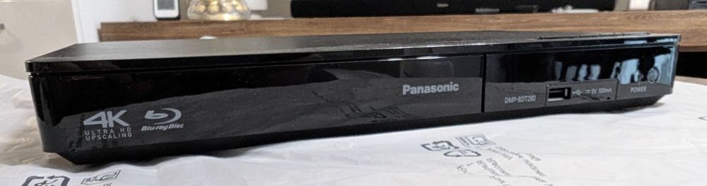 Odtwarzacz Panasonic BDT-280 Bluray, gwarancja
