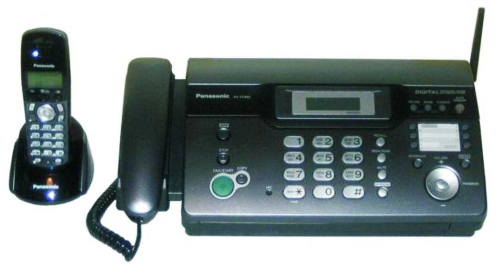 Telefax Panasonic KX-FC962PD z dodatkową słuchawką