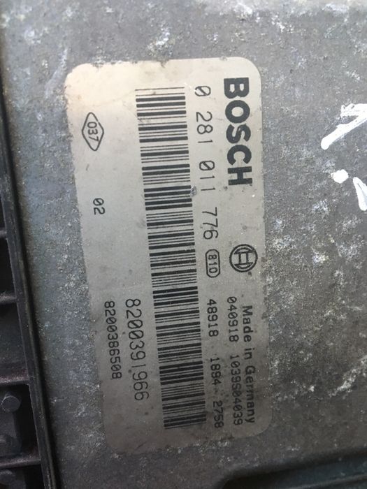 Renault 1.9 1.5 scenic 2 megane блок ЕБУ управління двигуном комфорту