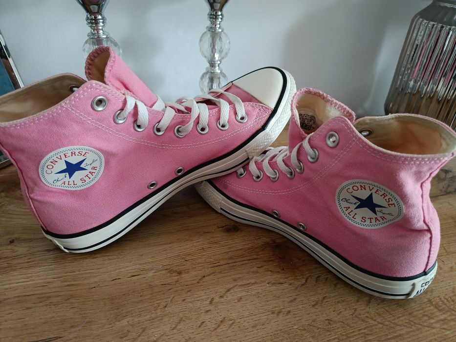 Trampki all Star Converse 41 różowe za kostkę