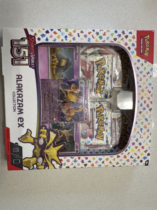 Pokemon zestaw Alakazam ex collection nowe