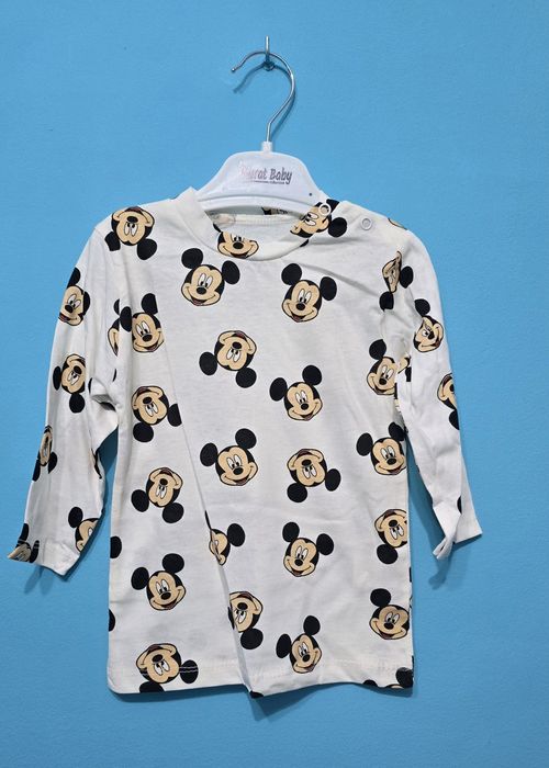 Komplet z ogrodniczkami Mickey