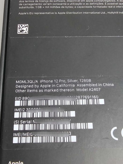 Iphone 12PRO 128GB.  Muito bom. Tudo de origem