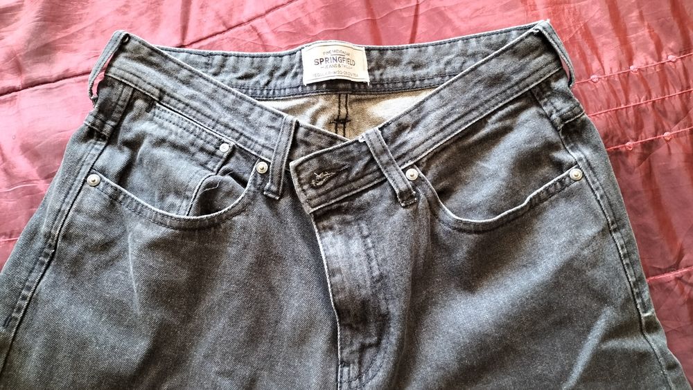 Calças de homem nº40, Springfield