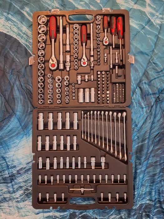 KS Tools 216 pcs Chrome Socket Wrench Set