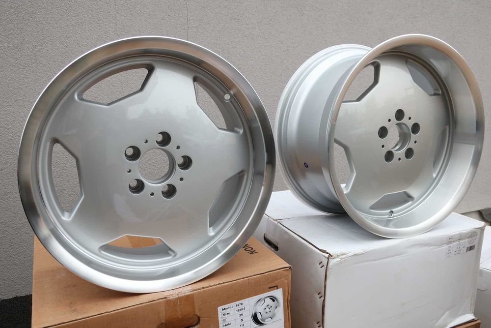 alu felgi 18 5x112 8/9j ET35 RANT mercedes - benz w124 w201 monoblock