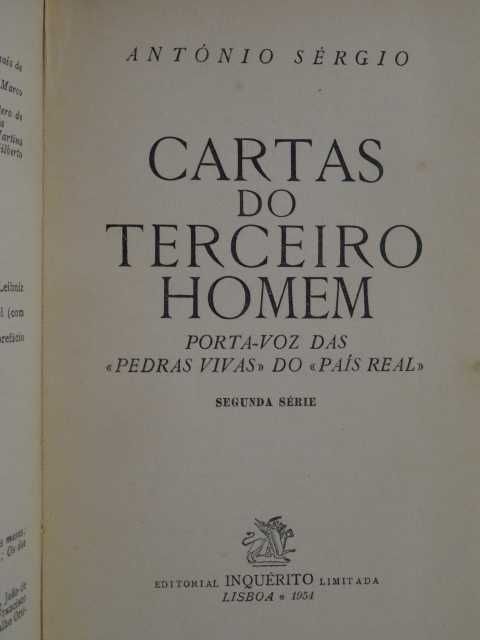Cartas do Terceiro Homem de António Sérgio