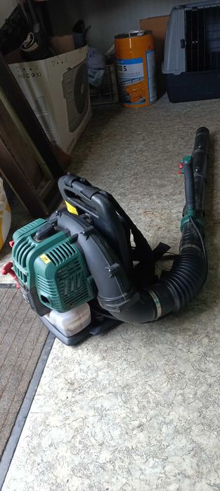 Soprador gasolina potente como novo parkside