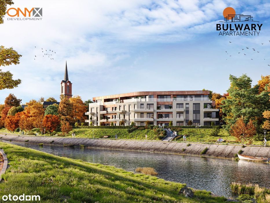Apartamenty Premium przy rzece - 3 pokoje - parter