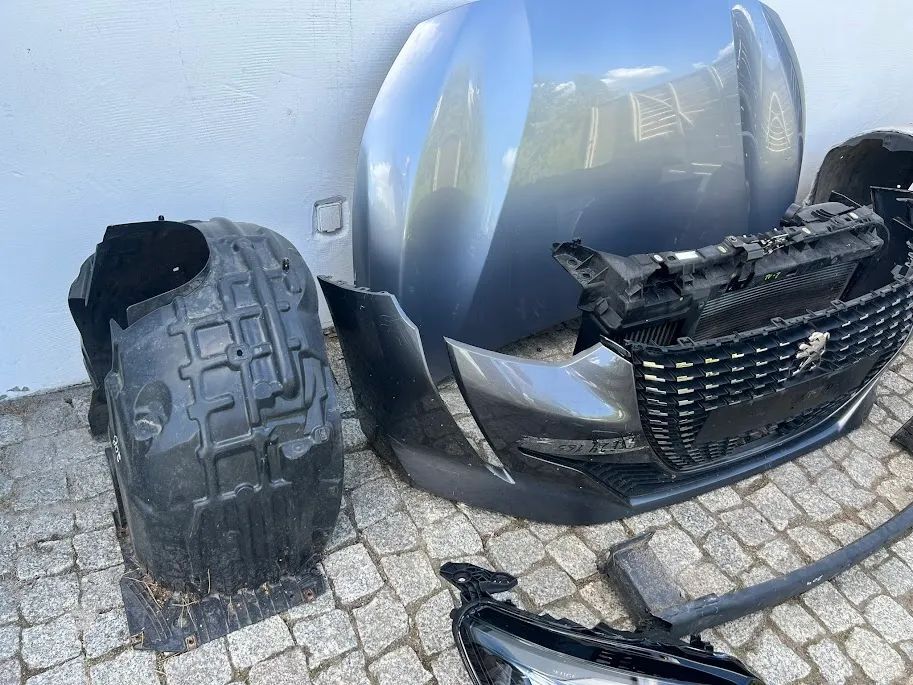 Zderzak przód przedni Peugeot 208 II 2019-2023 WSZYSTKIE CZĘŚCI DO 208
