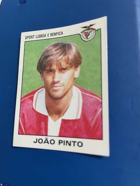 Cromo João Vieira Pinto nº 34 - 1993/1994 Benfica