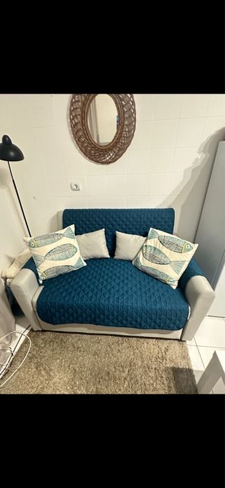 Sofá 2 lugares - c/ opcao de cama