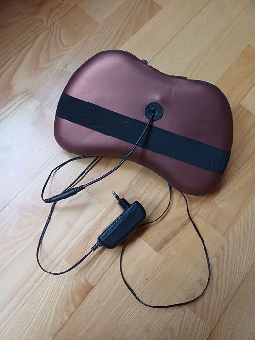 Массажная подушка инфракрасный роликовый массажер для шеи спины ног