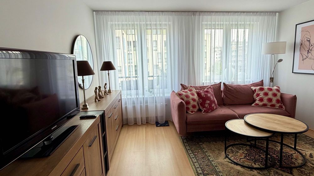 Wynajmę dużą, komfortową, umeblowaną kawalerkę, 40,5 m², Szczecin Gumieńce - osiedle Kapitantów, ul. Polskich Marynarzy