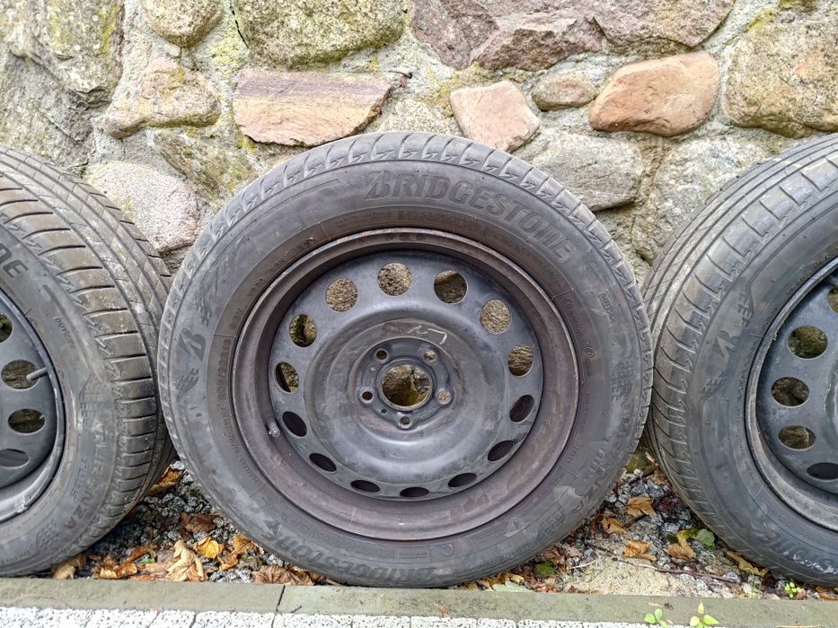 Koła felgi stalowe Berlingo 3 opony Bridgestone turanza driveguard 205 60 R16