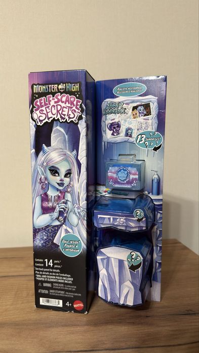 Лялька Monster High Еббі «Self-Scare Secrets» Mattel, нова