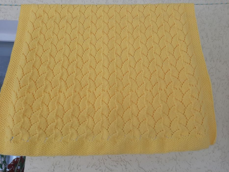 Детские вязаные пледы