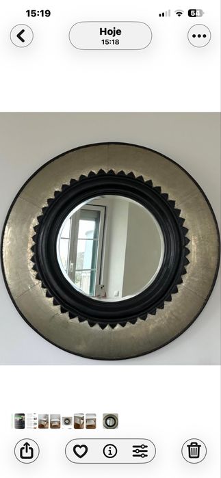 Vendo Espelho decorativo 92cm em otimo estado (valor negociável)